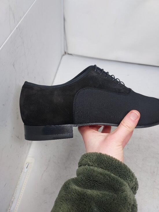 Christian Louboutin Greggo Mens Black Cap Toe Oxford Shoe main image 10